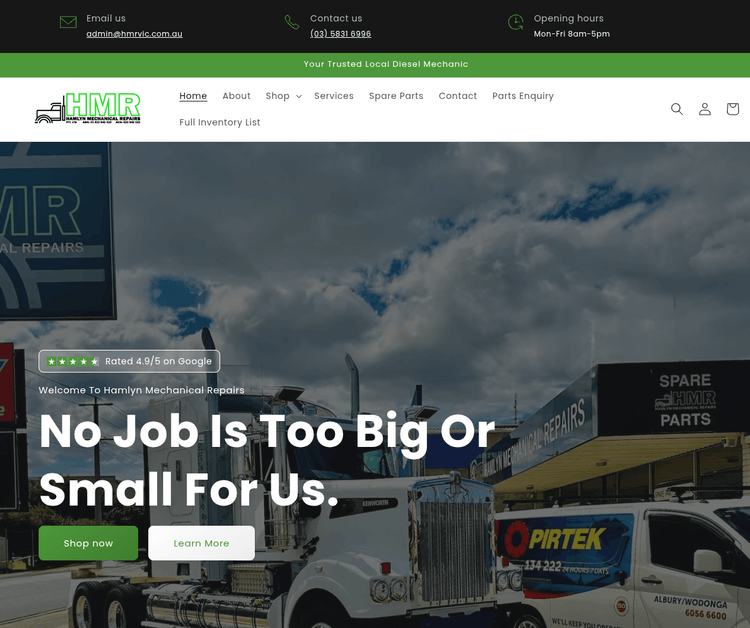 Hamlyn Mechanical Repairs