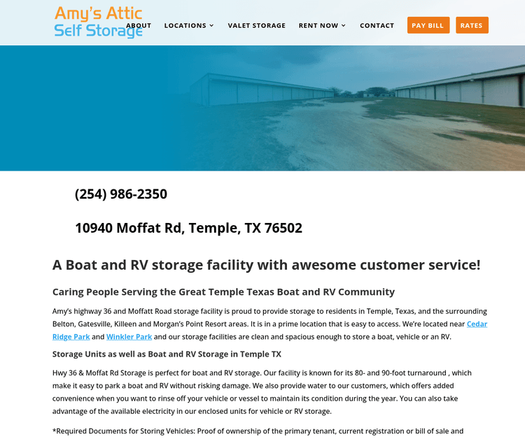 Amy's Attic Self Storage
