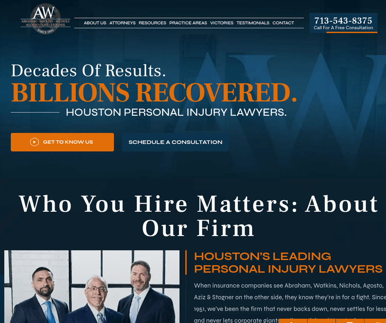 Abraham, Watkins, Nichols, Agosto, Aziz & Stogner Houston