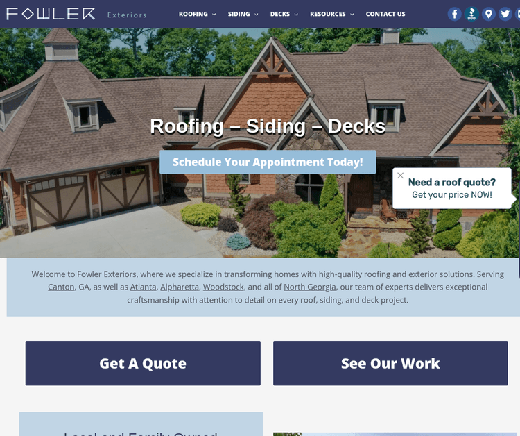 Fowler Exteriors