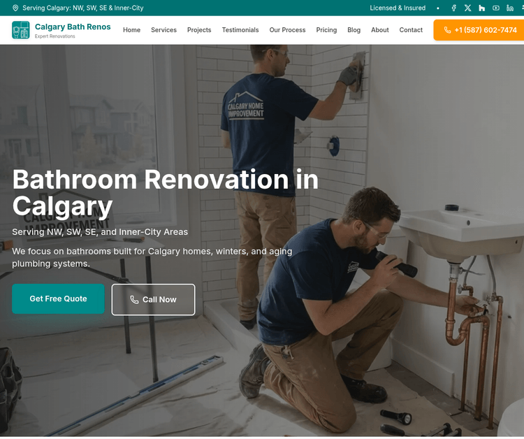Calgary Bath Renos