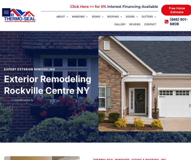 Thermo-Seal Windows, Siding And Roofing