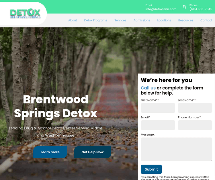 Brentwood Springs Detox