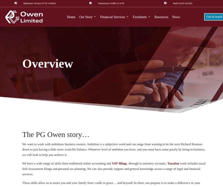 PG Owen Chartered Accountants