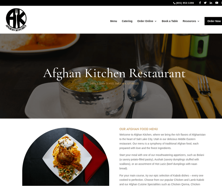 Afghan Kitchen Restaurant