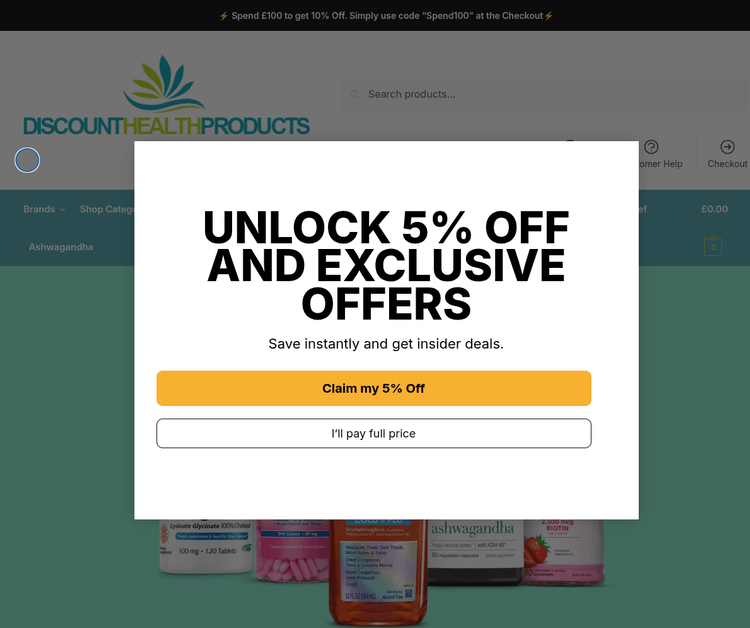 Discount Health Products