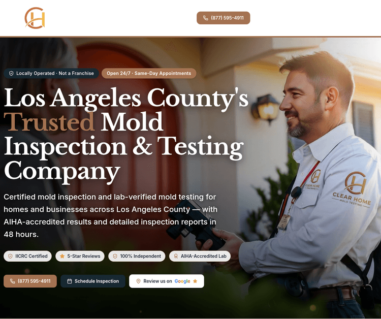 Clear Home Mold Testing