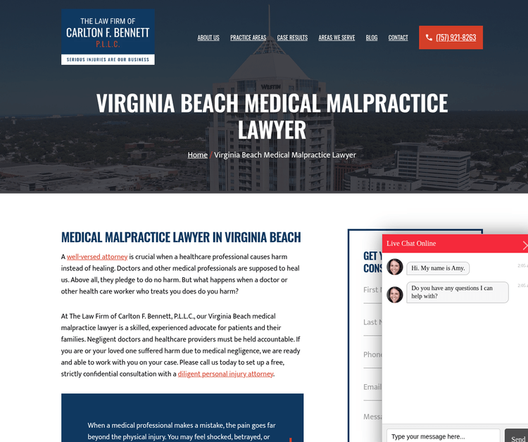 The Law Firm of Carlton F. Bennett, PLLC