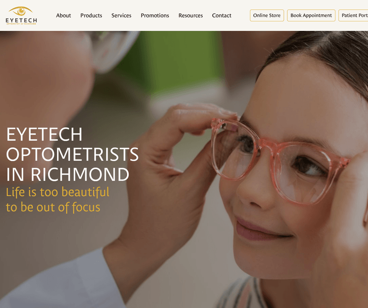 Eyetech Optometry of Richmond