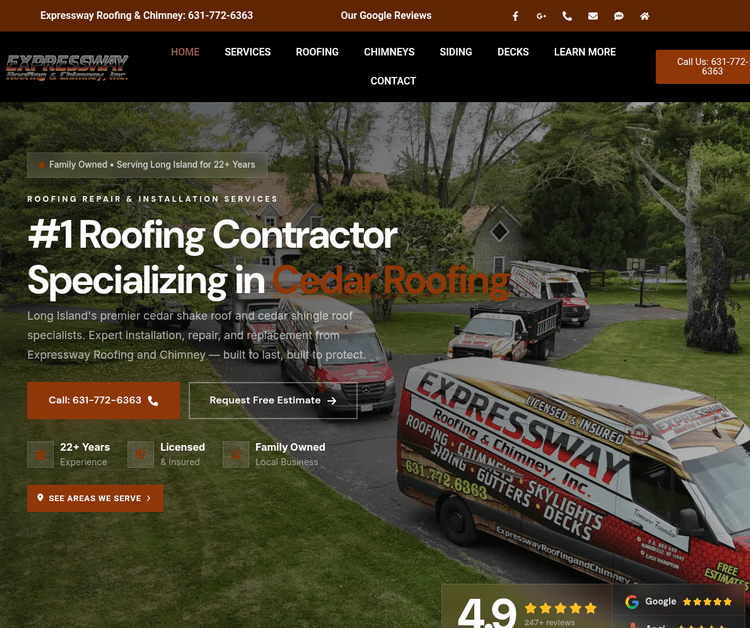 Express Way Roofing And Chimney Inc