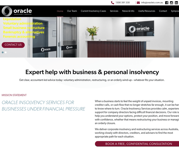 Oracle Insolvency Services