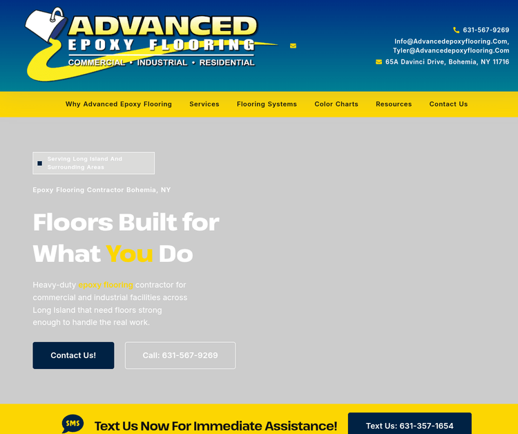 Advanced Epoxy Flooring Systems