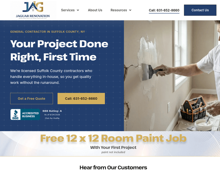 Jaguar Renovation
