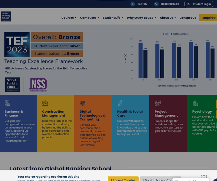 Global Banking School (GBS) Greenford London Campus