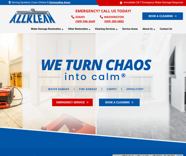 Allklean Water Removal and Carpet Cleaning