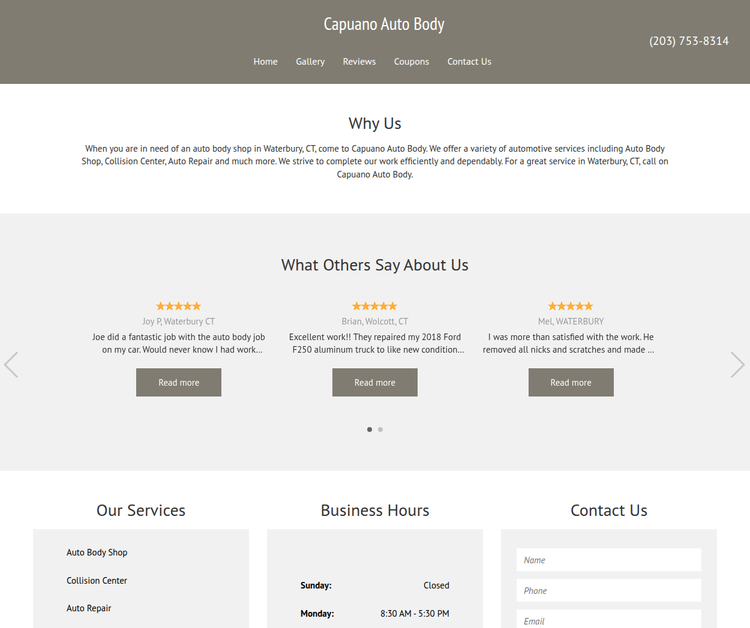 Capuano Auto Body