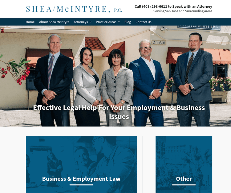 SHEA & MCINTYRE, P.C.