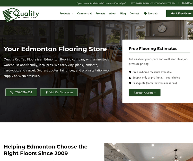 Quality Red Tag Floors