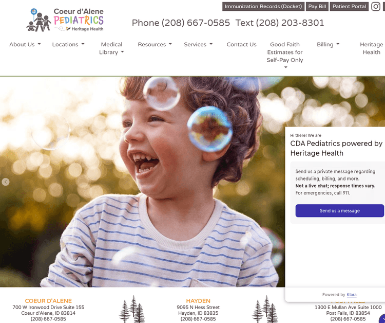 Coeur d'Alene Pediatrics