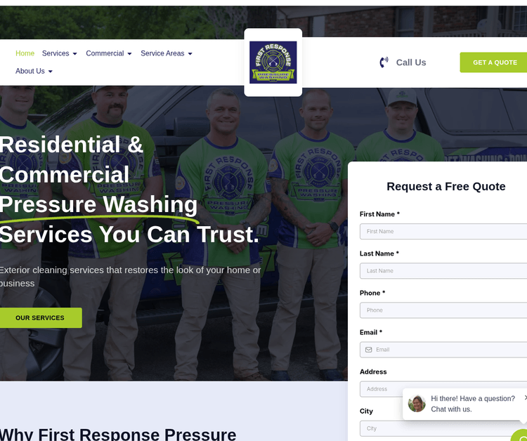 First Response Pressure Washing, LLC