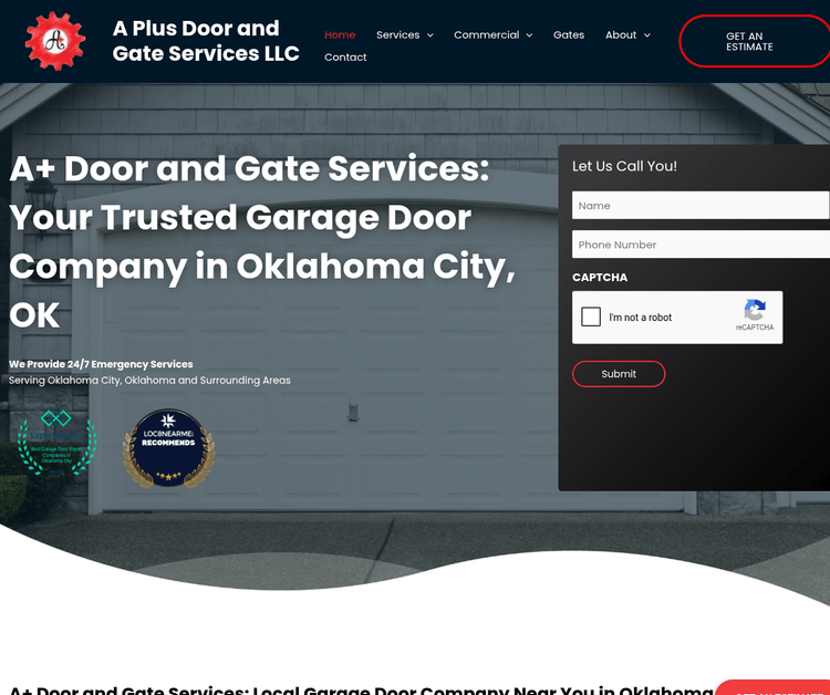 A Plus Door and Gate Services LLC
