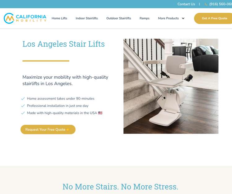 California Mobility Stairlifts