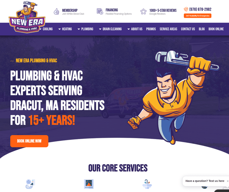 Plumbing & HVAC Experts Serving Dracut, MA