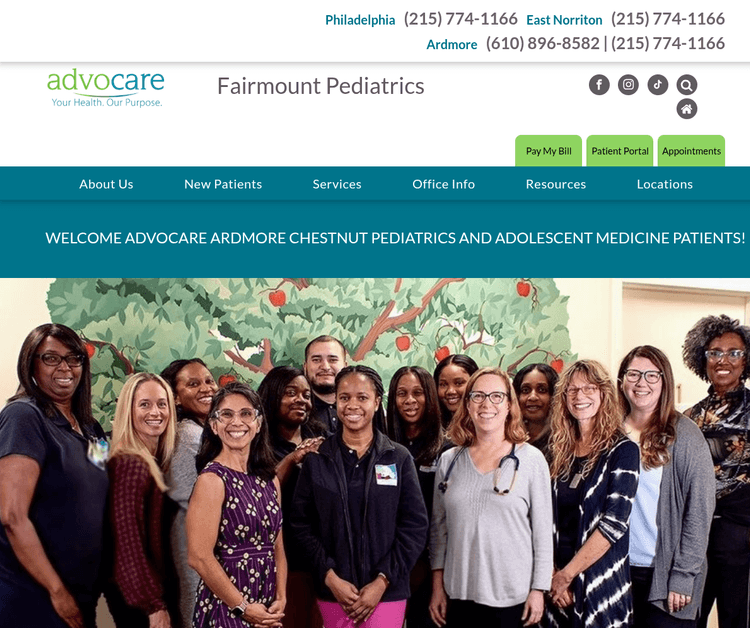 Advocare Fairmount Pediatrics and Adolescent Medicine