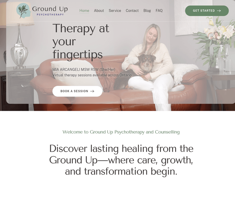 Ground Up Psychotherapy and Counselling