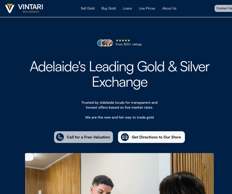 Vintari Gold Brokers Adelaide