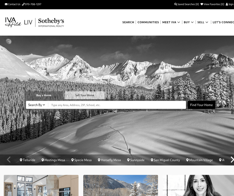 Iva Hild, LIV Sotheby’s International Realty Telluride