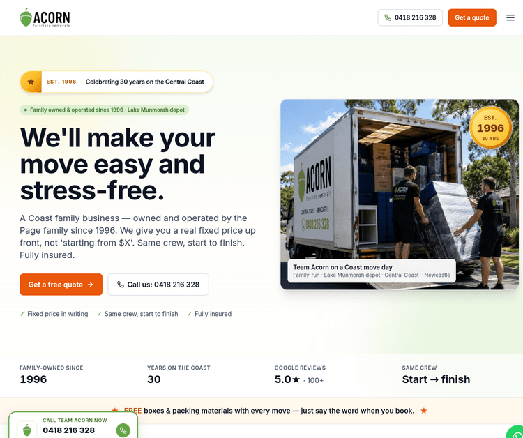 Acorn Furniture Removals