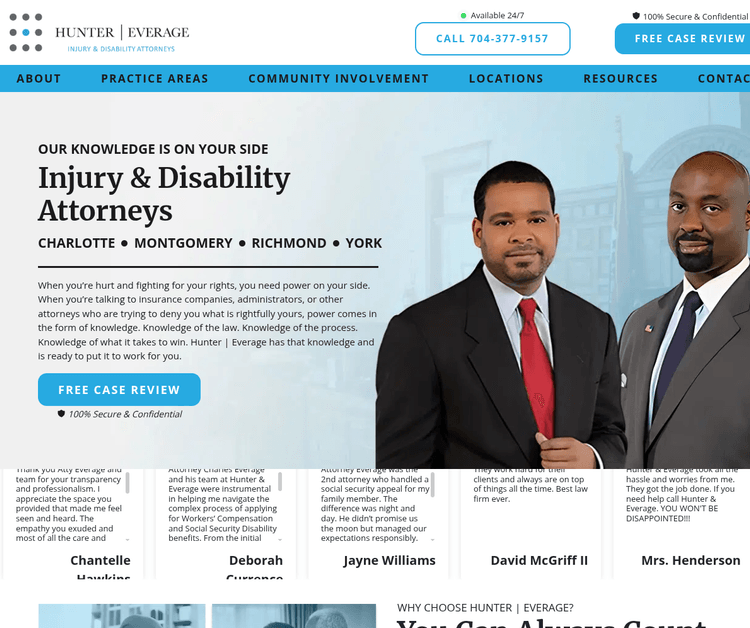 Hunter & Everage Personal Injury & Disability Attorneys
