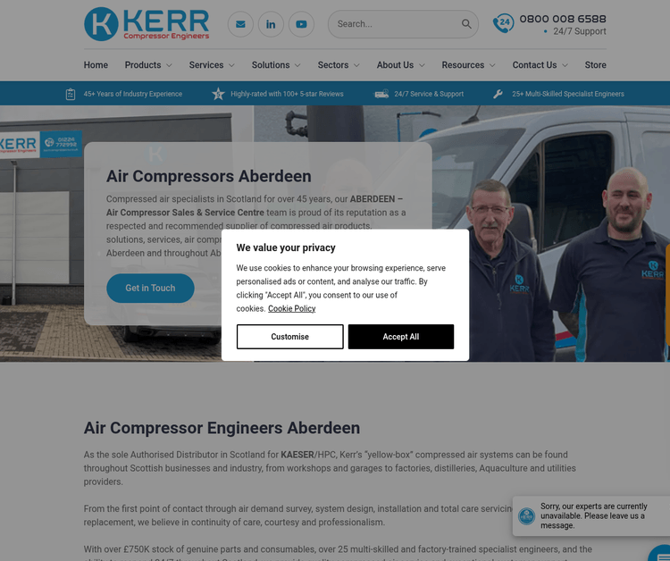 Kerr Compressor Engineers (EK) Ltd