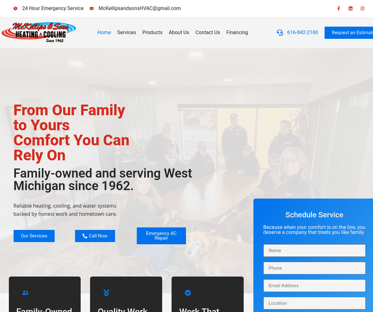 McKellips & Sons Heating and Cooling