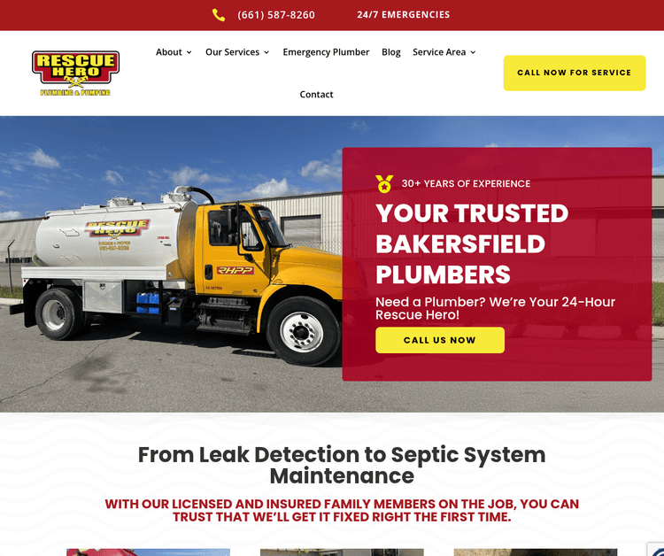 Rescue Hero Plumbing & Pumping