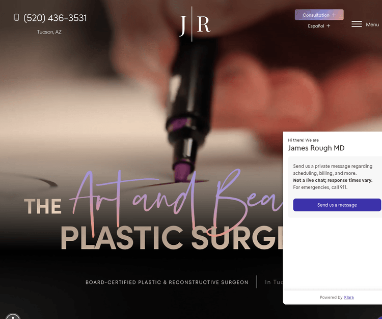 James Rough, M.D. Plastic Surgery