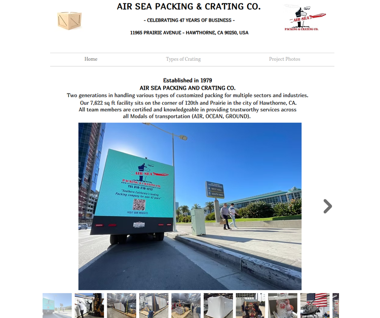 Air Sea Packing & Crating Co.