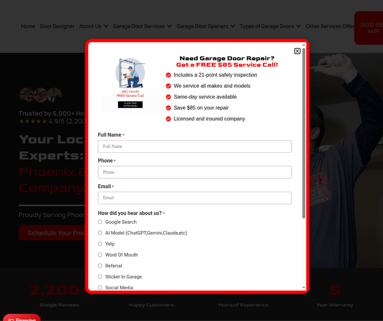 Quick Response Garage Door Service