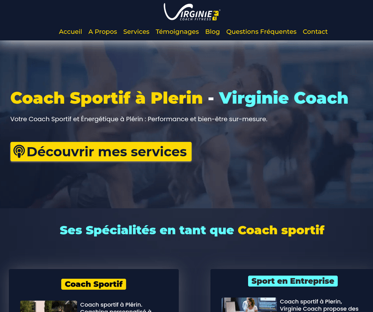 Virginie Coachet | Coach Sportif & Reiki a Plerin