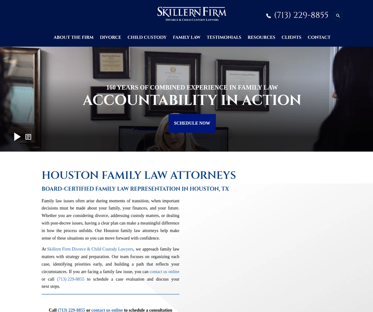 Skillern Firm Divorce & Child Custody Lawyers