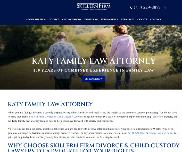 Skillern Firm Divorce & Child Custody Lawyers