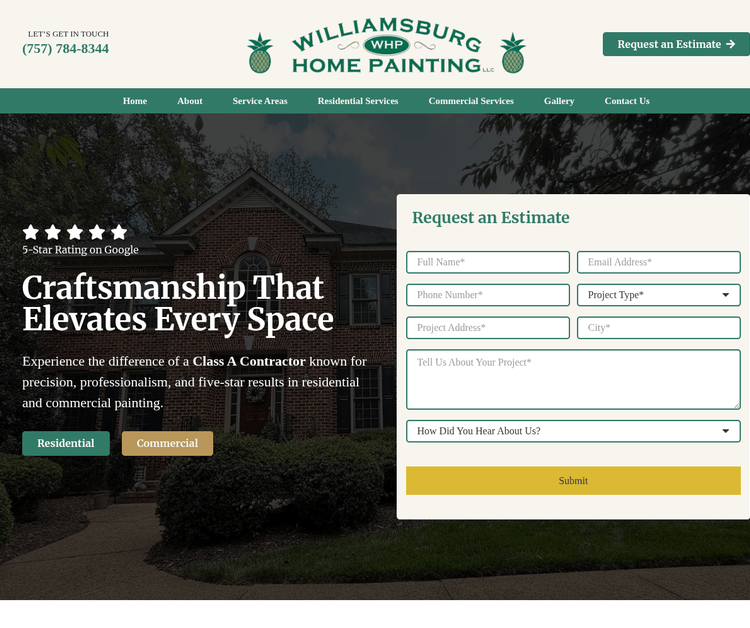 Williamsburg Home Painting