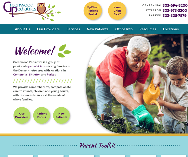 Greenwood Pediatrics Parker
