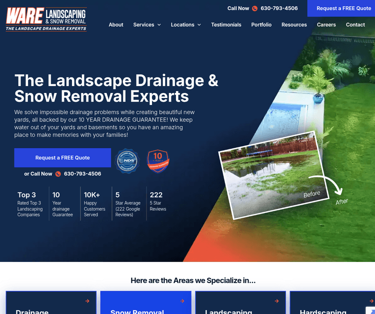 Ware Landscaping & Snow Removal