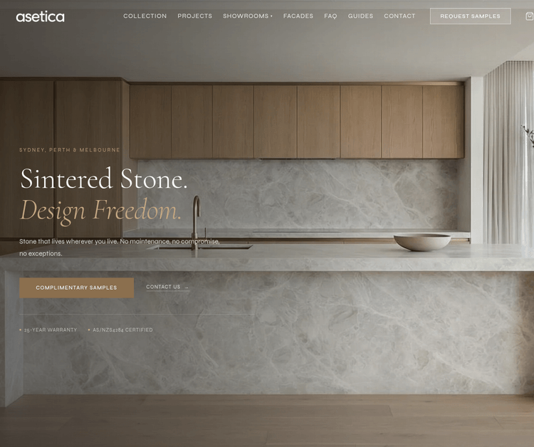 Asetica Sintered Stone Sydney