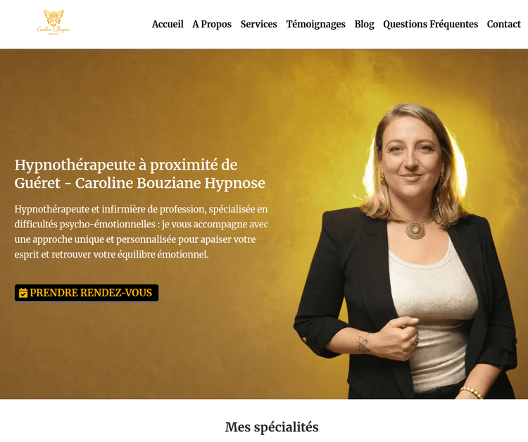 Caroline Bouziane - Hypnotherapeute | Adultes, Enfants & Ados