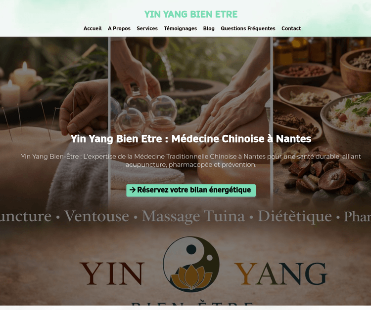 YIN YANG BIEN ETRE - Médecine Chinoise & Acupuncture Nantes