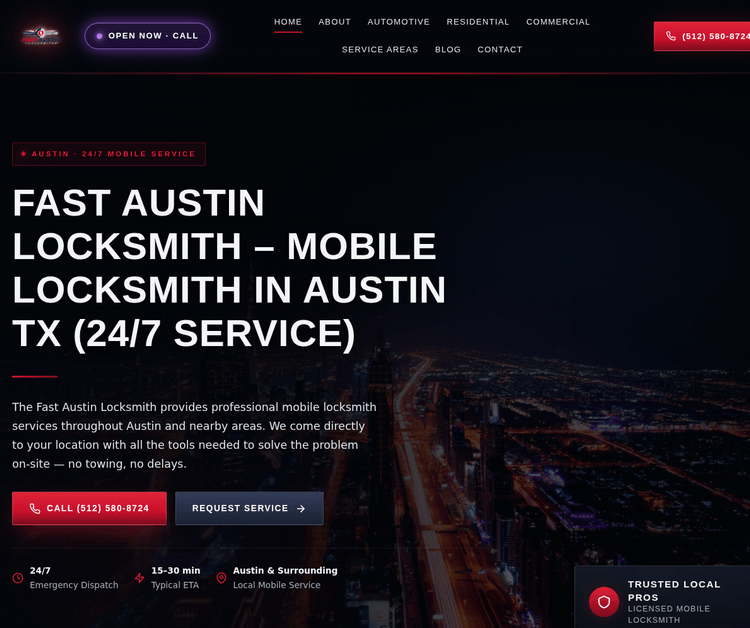 Fast Austin Locksmith