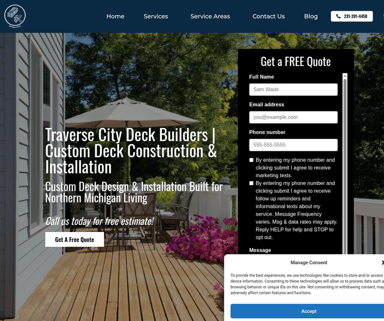 Michigan Deck Builders – Traverse City